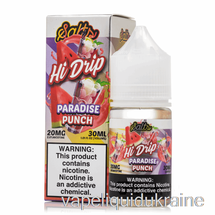 Vape Liquid Ukraine Paradise Punch - Hi-Drip Salts - 30mL 50mg